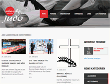 Tablet Screenshot of judo-ooelv.at